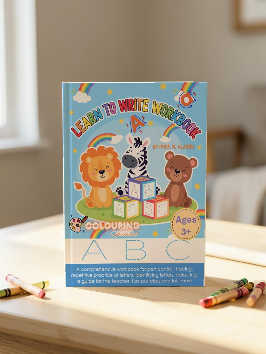 Learn to Write Workbook: Printable PDF (UK & US Editions)